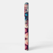 Coque iPhone 16 Pro Max Bubblegum saveur barbe à papa (Côté gauche)