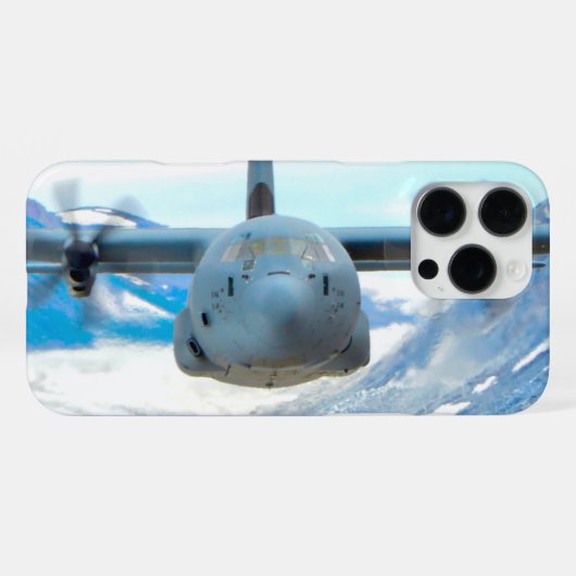 COQUE iPhone 16 PRO MAX C-130 HERCULES (Verso Horizontal)