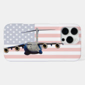 COQUE iPhone 16 PRO MAX C-17 GLOBEMASTER III (Verso Horizontal)