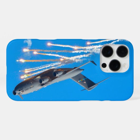 COQUE iPhone 16 PRO MAX C-17 GLOBEMASTER III (Verso Horizontal)