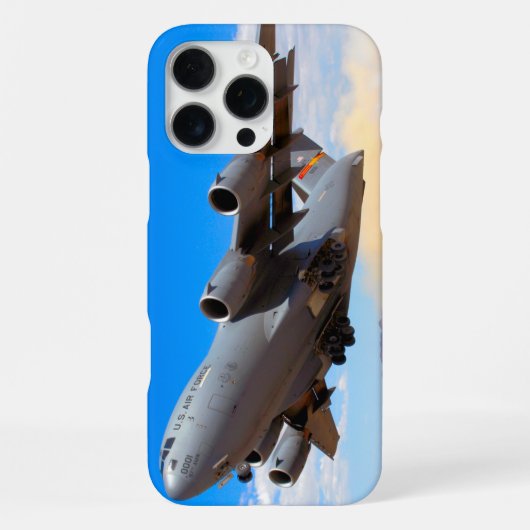COQUE iPhone 16 PRO MAX C-17 GLOBEMASTER III (Verso)