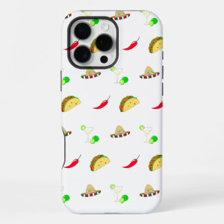 Coque iPhone 16 Pro Max Cactus de danse coloré et festif Cinco de Mayo 202