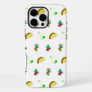 Coque iPhone 16 Pro Max Cactus de danse coloré et festif Cinco de Mayo 202