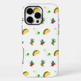 Coque iPhone 16 Pro Max Cactus de danse coloré et festif Cinco de Mayo 202