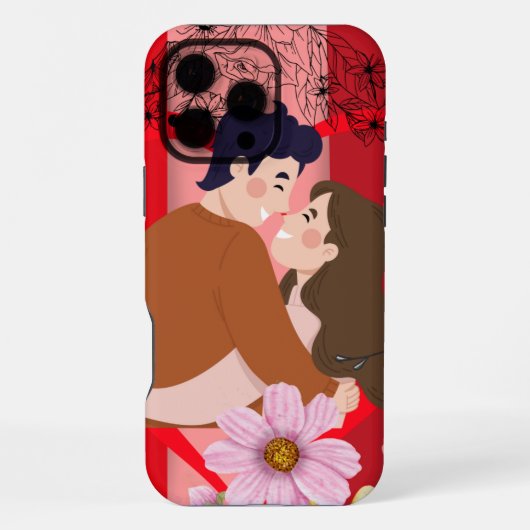 Coque iPhone 16 Pro Max cadeau d'amour (Verso)