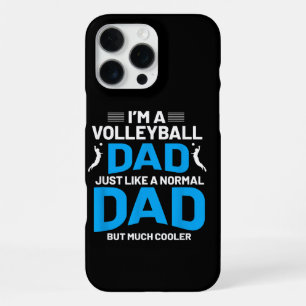 Coque iPhone 16 Pro Max Cadeau drôle de volley-ball mignon pour papas et h