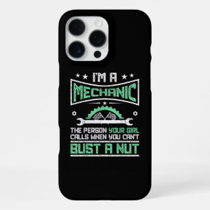 Coque iPhone 16 Pro Max Cadeau drôle pour mécaniciens Cadeau humour adulte