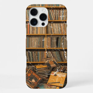 Coque iPhone 16 Pro Max Cadeau pour DJ Collectionneurs de Vinyle Rétro