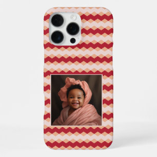 Coque iPhone 16 Pro Max Cadeaux de Noël artistiques pour petit ami Chevron