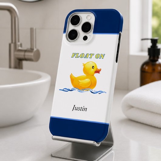 Coque iPhone 16 Pro Max Canard en caoutchouc | Flottez
