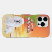 Coque iPhone 16 Pro Max Caniche (Verso Horizontal)