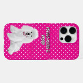 Coque iPhone 16 Pro Max Caniche (Verso Horizontal)