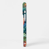Coque iPhone 16 Pro Max Cardinal de Noël/hiver (Côté gauche)