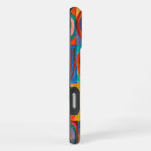 Coque iPhone 16 Pro Max Carrés de Kandinsky Cercles Concentriques (Côté droit)