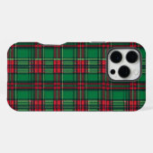 Coque iPhone 16 Pro Max Carrés verts et rouges (Verso Horizontal)