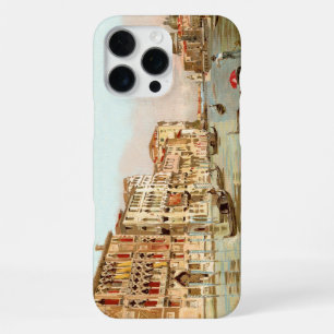 Coque iPhone 16 Pro Max Carte postale vintage Palazzo Franchetti Venezia V