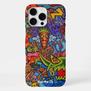 Coque iPhone 16 Pro Max Cas de téléphone urbain de Peur de calmar par Casa
