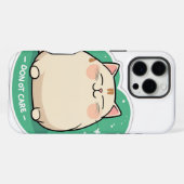 Coque iPhone 16 Pro Max Cat's I not care (Verso Horizontal)