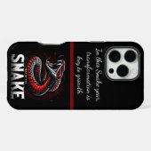 Coque iPhone 16 Pro Max Célébration joyeuse de l'année du Serpent (Verso Horizontal)