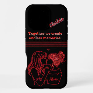 Coque iPhone 16 Pro Max Célébrer l'amitié et l'humour des femmes