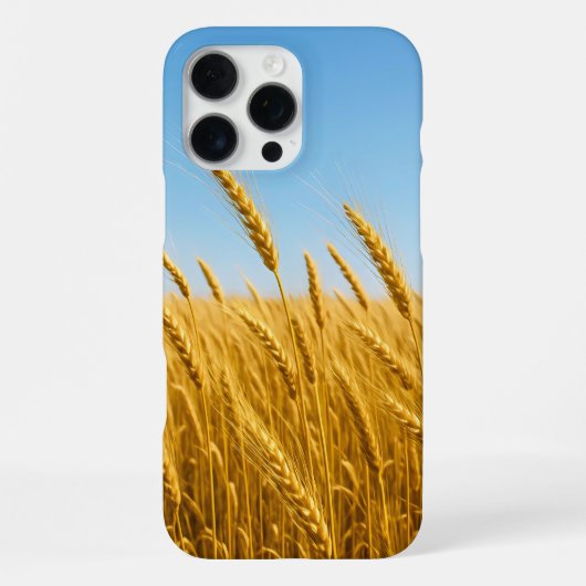 Coque iPhone 16 Pro Max Champ de blé ensoleillé (Verso)