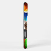 Coque iPhone 16 Pro Max Chat Alien dans la soucoupe de l'ufo (Côté droit)