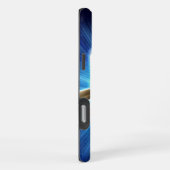 Coque iPhone 16 Pro Max Chat heureux dans l'espace. (Côté droit)