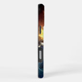 Coque iPhone 16 Pro Max Chat Napoléon dans l'espace (Côté droit)
