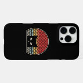 Coque iPhone 16 Pro Max Chat Rétro Vintage (Verso Horizontal)