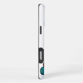 Coque iPhone 16 Pro Max Chat Smarty sur une pile (Côté droit)