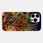 COQUE iPhone 16 PRO MAX CHEVALIER NOIR (Verso Horizontal)