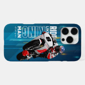 Coque iPhone 16 Pro Max Chevaucher comme un roi | (Verso Horizontal)