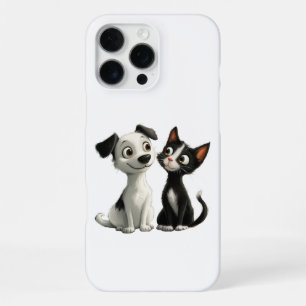 Coque iPhone 16 Pro Max Chien de chat coupé