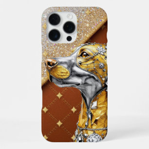 Coque iPhone 16 Pro Max Chien Nuit Étoilée