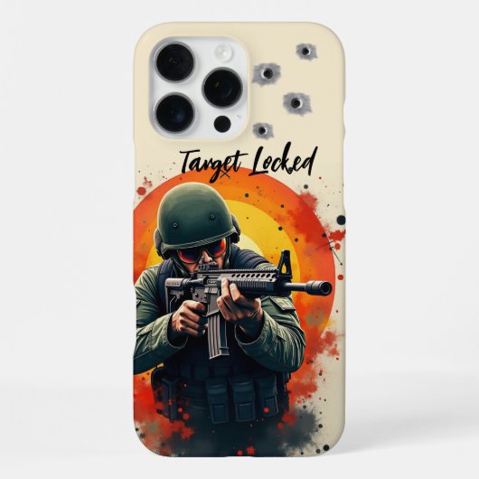 Coque iPhone 16 Pro Max Cible (Verso)