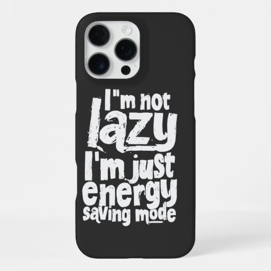 Coque iPhone 16 Pro Max Citation drôle Procrastination (Verso)