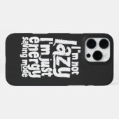 Coque iPhone 16 Pro Max Citation drôle Procrastination (Verso Horizontal)