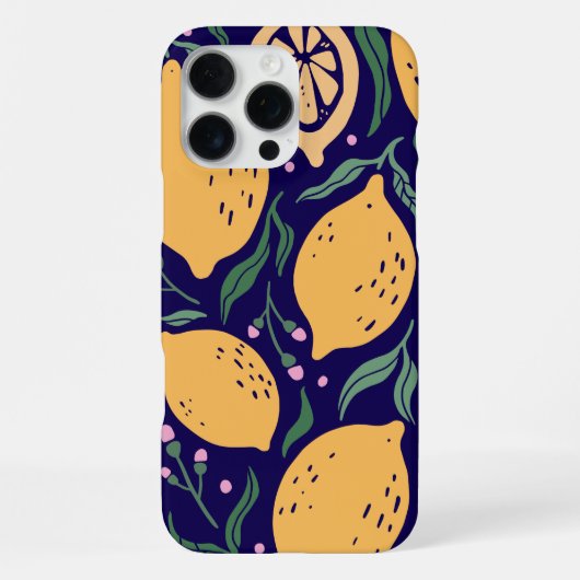 Coque iPhone 16 Pro Max Citrons de rêve (Verso)