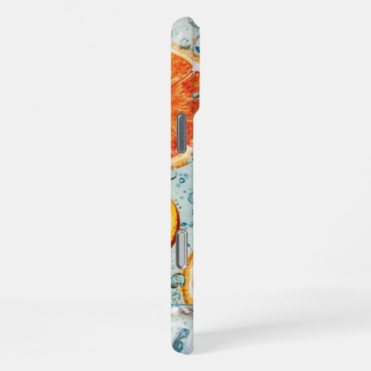 Coque iPhone 16 Pro Max Citrus Spritz – Refreshing Tropical Citrus Fruits (Côté droit)