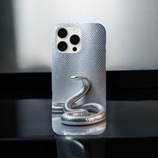 Coque iPhone 16 Pro Max Cobra - Bouclier serpent