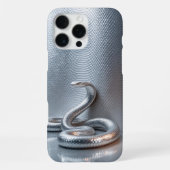 Coque iPhone 16 Pro Max Cobra - Bouclier serpent (Verso)