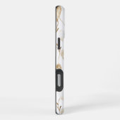 Coque iPhone 16 Pro Max Coeurs Boho de crème Brown (Côté droit)
