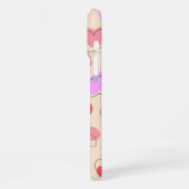 Coque iPhone 16 Pro Max Cœurs de dessin animé (Côté gauche)