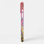 Coque iPhone 16 Pro Max Coeurs et fleurs (Côté gauche)