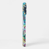 Coque iPhone 16 Pro Max Coeurs et fleurs (Côté droit)