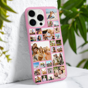 Coque iPhone 16 Pro Max Collage de 26 photos personnalisé