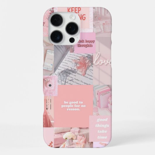 Coque iPhone 16 Pro Max Collage esthétique (Verso)