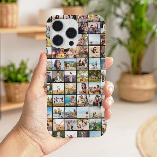 Coque iPhone 16 Pro Max Collage photo moderne simple