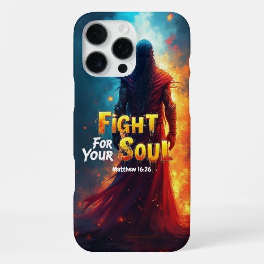 Coque iPhone 16 Pro Max Combattre (Verso)