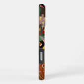 Coque iPhone 16 Pro Max Composition X de Kandinsky, œuvre d'art abstrait (Côté droit)
